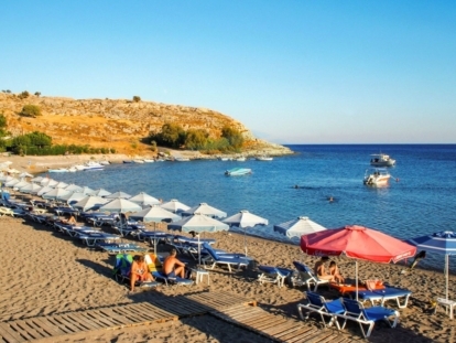 Haraki Plajı Rodos Adası