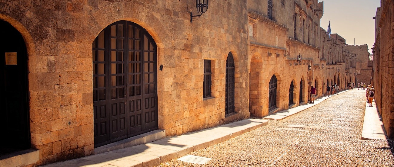 Rodos Adası Kapı Vizesi - Rodos Şövalyeler Sokağı