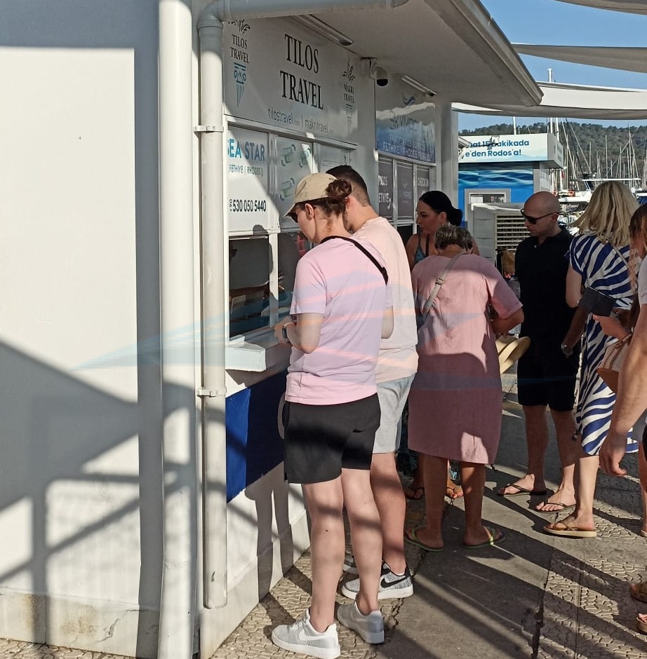 Tilos Travel Check-in Ofisi - Fethiye Lines Info Site Fethiye Limanı Tilos Travel Check-in Ofisi